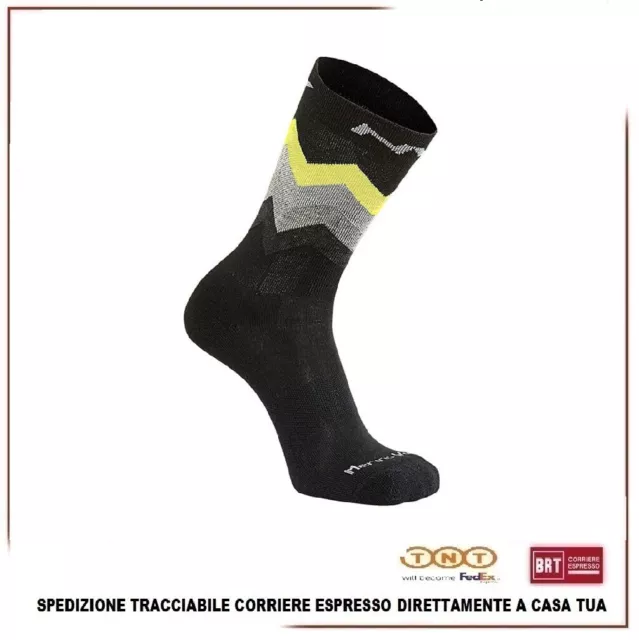 Northwave Calze Ciclismo Core Invernali Lunghe Calzini Bicicletta Lana Merino