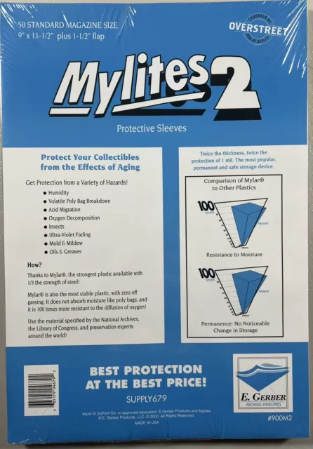 E. Gerber Mylites2 Magazine (50pcs) 900M2