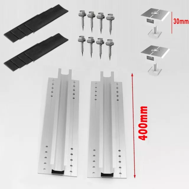 High Quality Solar Panel Rail and Clamp Set for Marine and Aquaculture Use