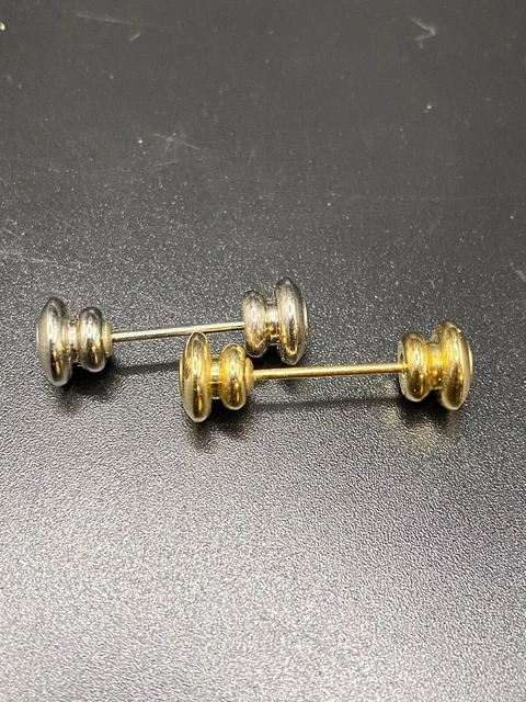 Vintage Collar Pin Necktie Tie Clip Shirt Brooch Bar Barbell Lapel Stick