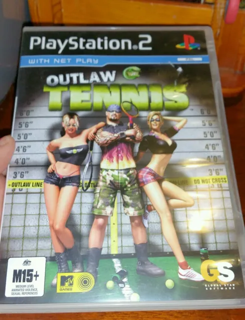 Outlaw Tennis (no booklet) PLAYSTATION 2 PS2 -   FREE POST