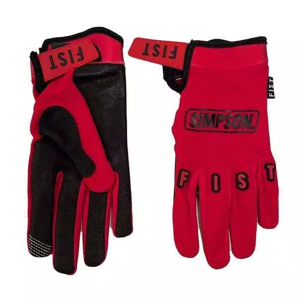 Simpson Racing SFG05SM FIST Motorcycle Gloves Fury Small