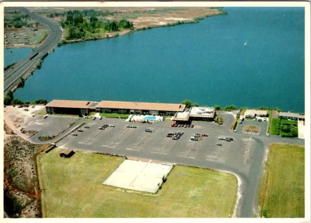 Moses Lake, WA Washington  BEST WESTERN HALLMARK INN Roadside Motel 4X6 Postcard