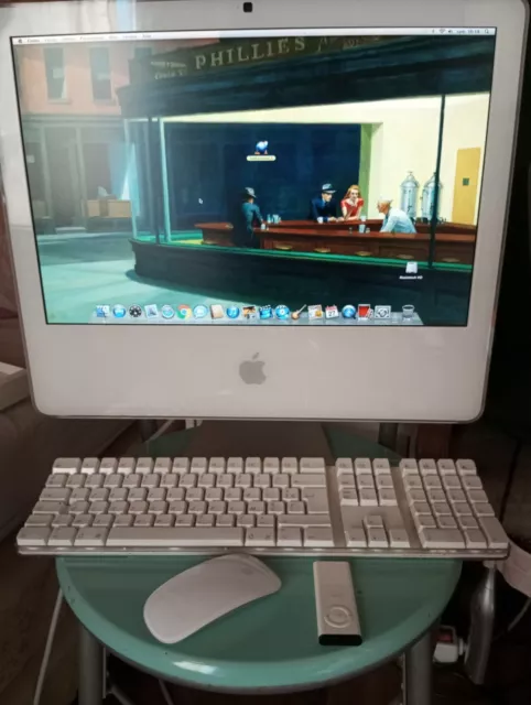 Ordinateur APPLE iMac OS X 10.6.8 DD 250G ram 1 Go clavier souris bluetooth