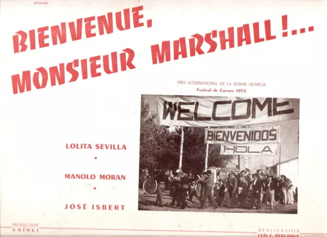 Dp Bienvenue Monsieur Marshall Lolita Sevilla Manolo Moran Jose Isbert