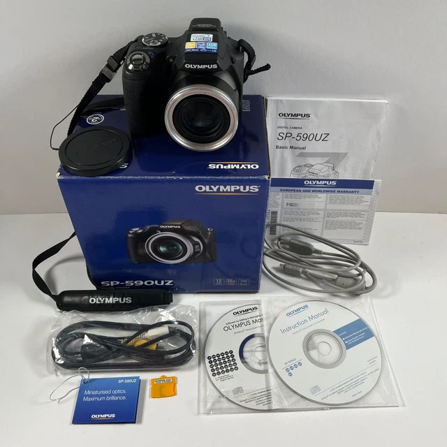 OLYMPUS SP59OUZ DIGITAL Camera 26x Optical Zoom 12 Megapixel Boxed