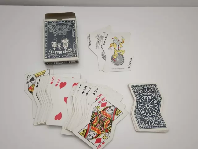 Crooked Pack Playing Cards Complete Deck Made In Hong Kong