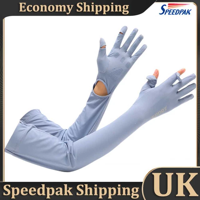 NEW Arm Cover Breathable Arm Cover Sleeve for Fishing Cycling Driving (Dark Blue