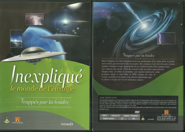 Dvd - Inexplique : Le Monde De L' Etrange - Frappes Par La Foudre / Comme Neuf