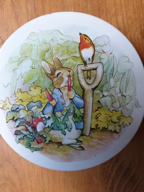 Vintage Huntley palmers biscuit tin Peter Rabbit