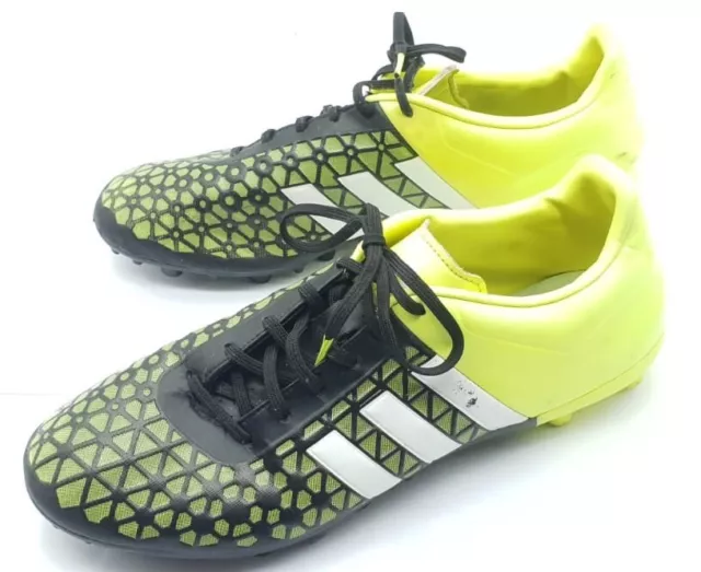 Adidas Ace 15.1 Fg Ag Solar Yellow Black Football Boots Messi Uk 10 Us 11  Eu44.5 £54.99 - Picclick Uk