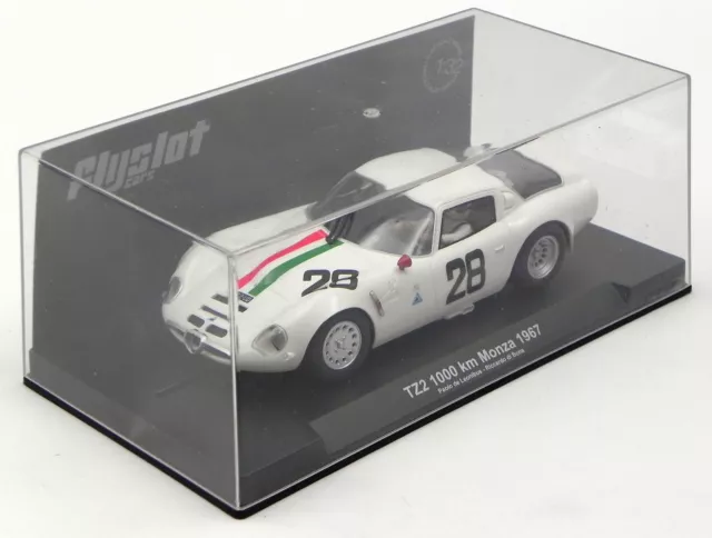 Flyslot Alfa Romeo TZ2 N.28 1000 Km Monza 67 slot car 1:32 F14102 MIB Fly