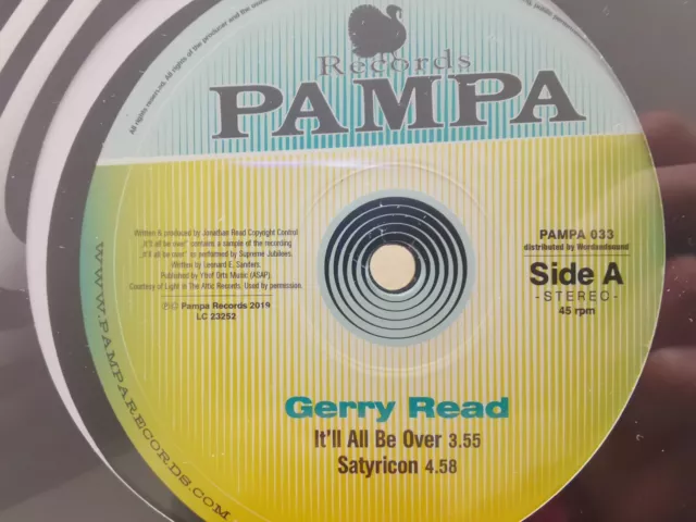 Gerry Read - It'll All Be Over DJ Koze Remix (Vinyl 12" - 2019 - EU - Original) 