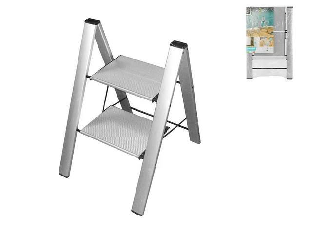 Sgabello In Alluminio Leonardo 2gr G300a02w