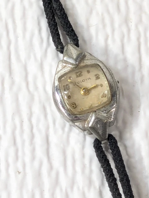 VINTAGE BULOVA 10K Rolled Gold Plated Ladies display picture 2
