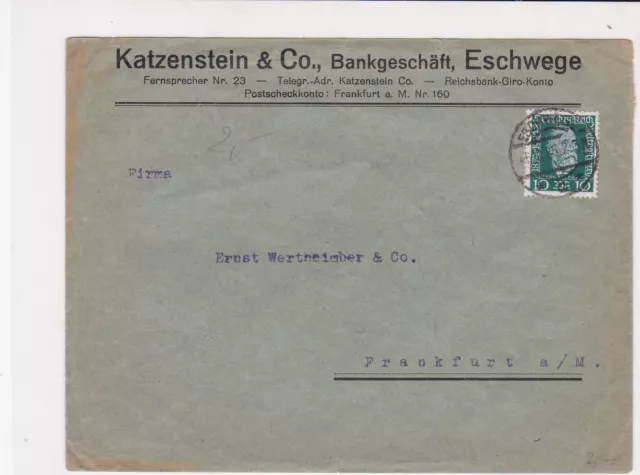 german 1920s stamps cover  ref 18841