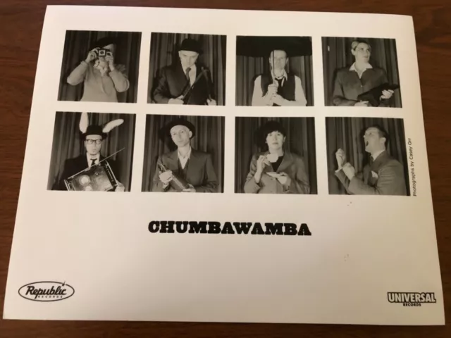 Chumbawamba Music Group Rare Vintage 10x8 Press Photo