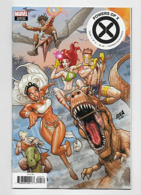 Powers Of X #5 Marvel Comics 2019 Nakayama DNA Connecting Variant Cover Hickman