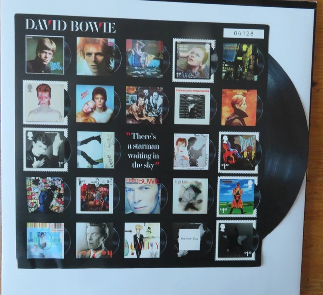ROYAL MAIL LIMITED Edition David Bowie Fan sheet Album Covers Stamp ...