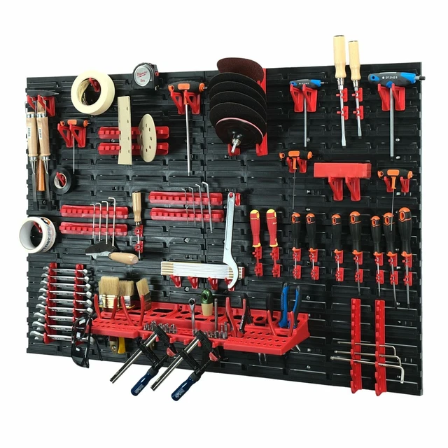 Set da parete per utensili 1152 x 780 mm mensola a muro portautensili da...