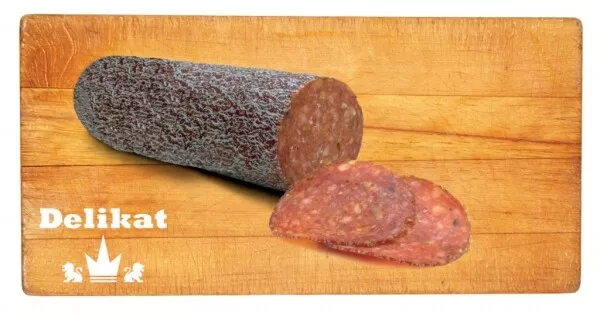 Elch Salami Elchsalami Wurst Schweden kaltgeräuchert luftgetrocknet 2x200g NEU !