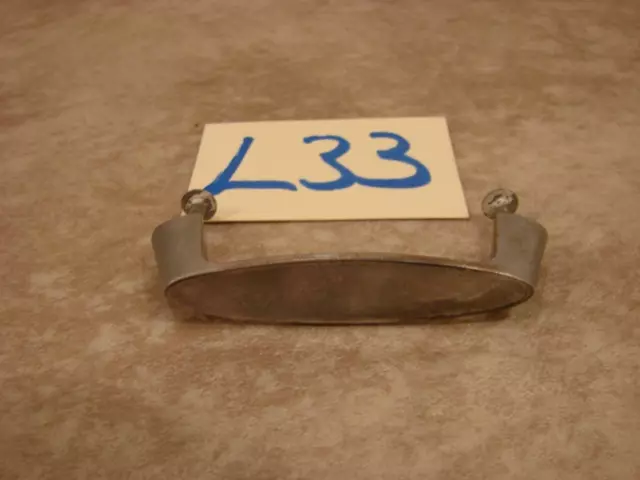 L33B Vintage Drawer Pull Dresser Cabinet Door Pull Handle Chrome