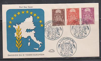 Luxembourg 1961 caritas phrase Prince Henri avec ERSTTAG-cachet sur lettre 