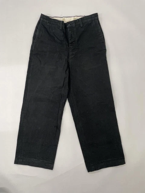 AT LAST & Co. Work Trousers Chinopan Green Used $81.69 - PicClick