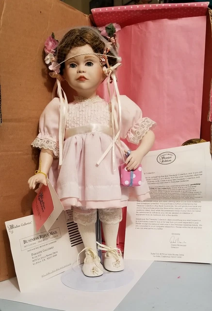 Porcelain Doll "A party for Sarah" 14" Treasury Collection Paradise Gallery 1991
