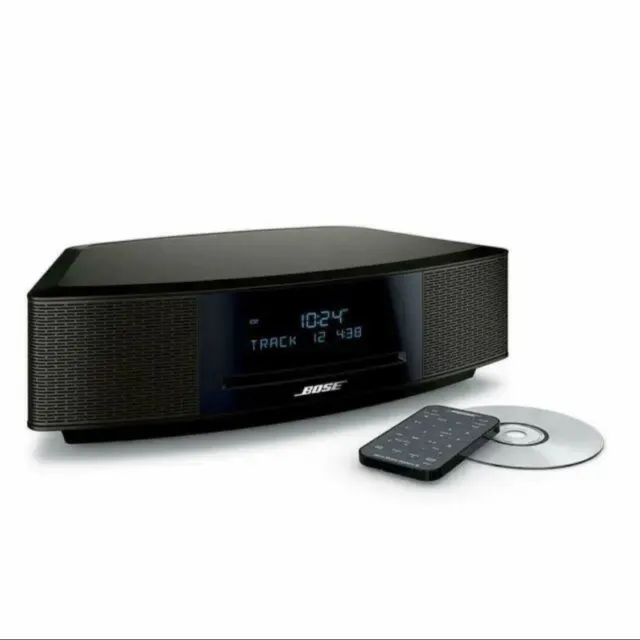 Bose Wave Music System IV with Remote, CD Player  AM/FM Radio Espresso Black