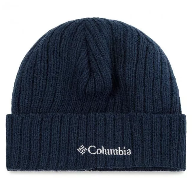 Columbia Watch Cap Ribbed Beanie Hat Navy Unisex One Size Brand New With Tags