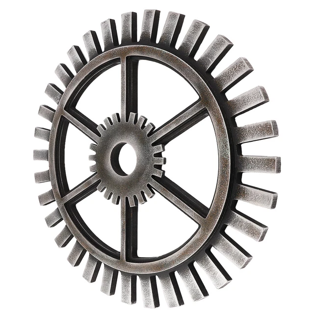 Vintage Steampunk Gear Wheel Home Bar Craft Wall Decoration For Home Bar Office