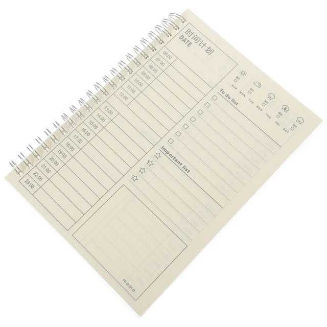 ACADEMIC YEAR PLANNER Time Management Notepad Office Schedules £9.99 ...