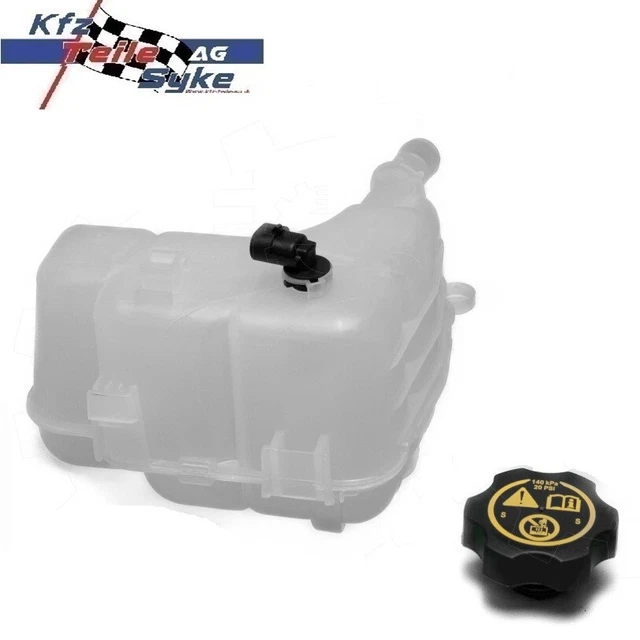 Frankberg Kühlmittel Ausgleichsbehälter Für Opel Astra G & Speedster (1998-2009) Inkl. Deckel