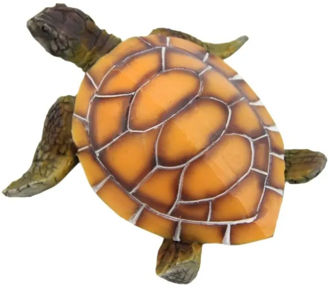 Resin Sea Turtle Tortoise Toy for Aquarium Fish Tank Ornament Decoration New 1pc
