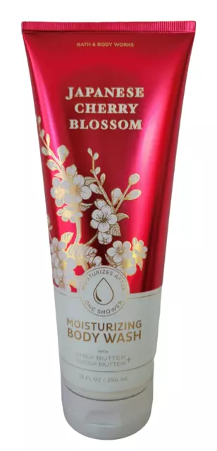Bath & Body Works JAPANESE CHERRY BLOSSOM Moisturizing Body Wash 10 oz-SHIP FREE