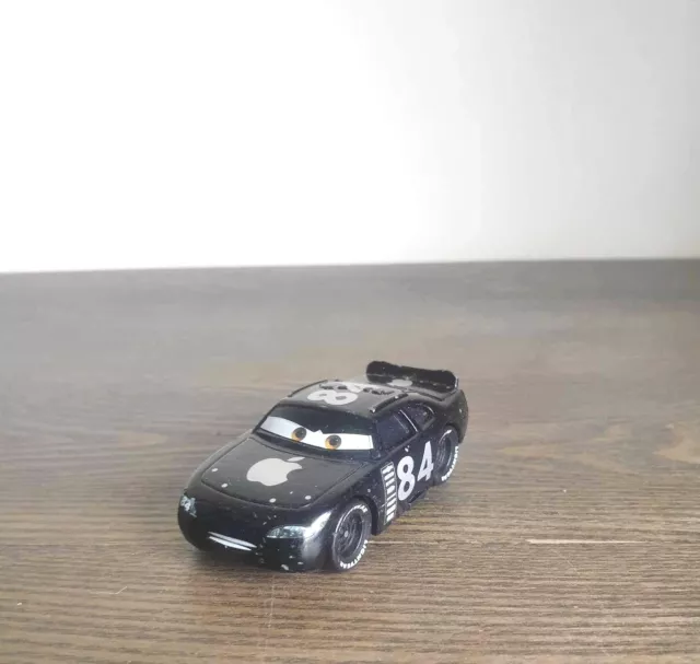 Disney Pixar Cars Black Apple Car Diecast Vehicle Mattel 1:55 Scale