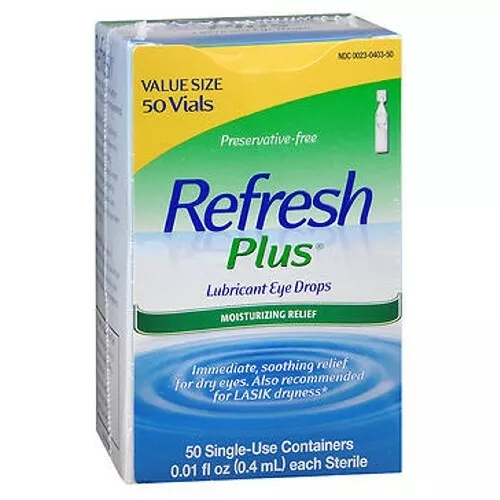 Refresh Plus Lubrificante Collirio Monouso Contenitori