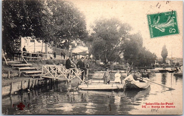 94 JOINVILLE LE PONT - les bords de la marne -