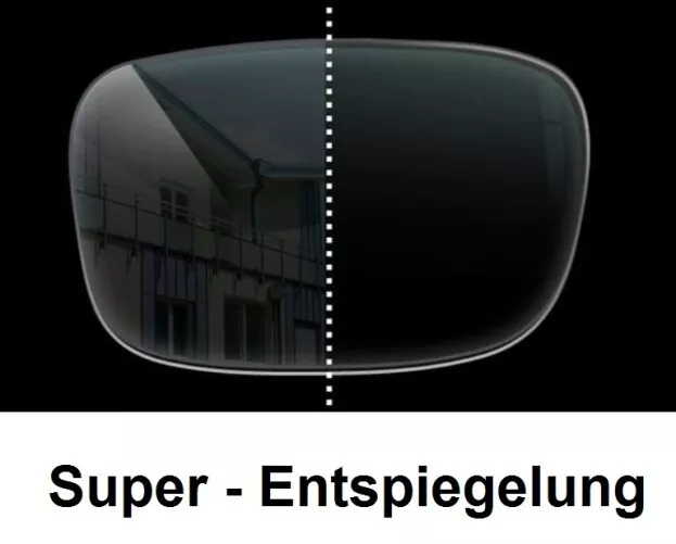 2 Kunststoff-Brillengläser 1,5/1,50 mit Superentspiegelung + Hartschicht Top !! 2