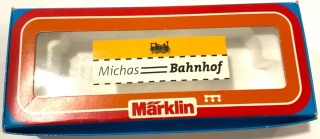 MÄRKLIN RÈF 4614 Wagon porte container neuf en boite d'origine EUR 24