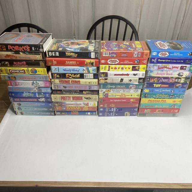 VHS TAPES 47X Bulk Lot 320.18 PicClick