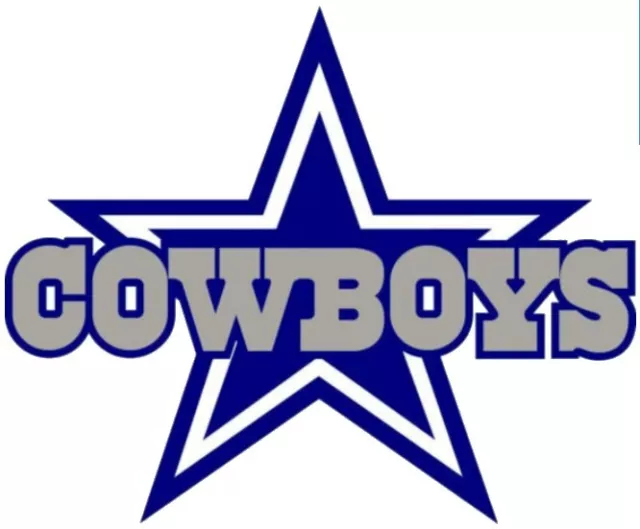 DALLAS COWBOYS Car Window Vinyl Decal Football Graphic Sports Laptop Sticker