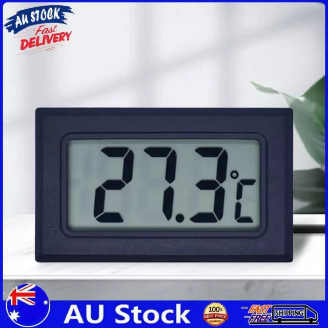 AU 1/2M TPM-10 Digital Temperature Gauge LCD Screen for Car Fish Tank Refrigerat