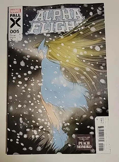 Alpha Flight #5 12/06/2023 Nm/Nm- Momoko Nightmare Variant X-Men Marvel Comics