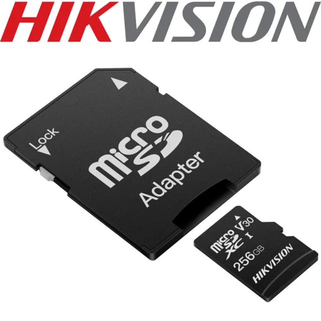 Hikvision micro SD Karte Speicherkarte 64 128 256 512 GB Memory Card Full HD V30