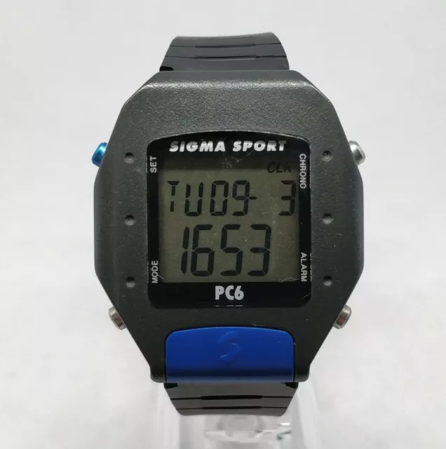 Sigma Spot PC 6 Cardio affichage LCD  1996 Lebrocantheure Montre Vintage Watch 2