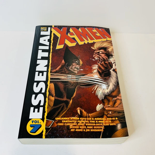 Marvel Comics Essential X-Men Vol. 7 Graphic Novel Book Uncanny