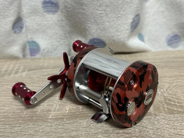 アブガルシア アブアンバサダー雷魚カモ 6500c 使用済 レア迷彩カラー