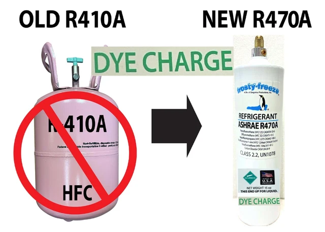 R470a (HFO) 15 oz., LEAK DETECTION UV DYE,  "NO-HFC's" EPA, ASHRAE APPROVED